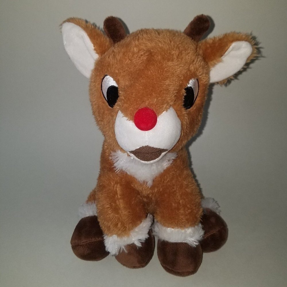 Rudolph the Red Nosed Reindeer Plush 11" Stuffed Toy Kohls Cares Christmas 2020